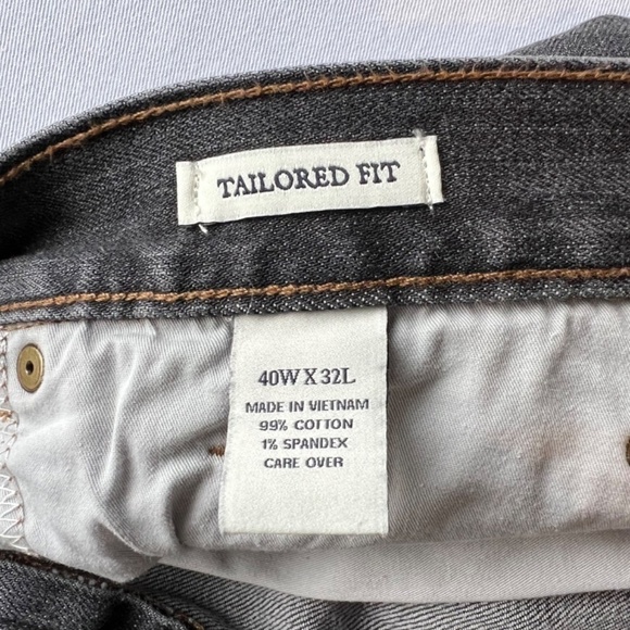 Jos. A. Bank 40Wx32L - 1905 grey tailored fit jeans - Picture 9 of 10